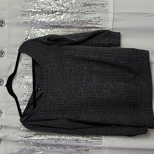 Torrid Gray off the shoulder sweater